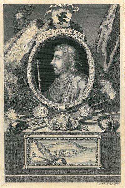 Rey Canuto de George Vertue